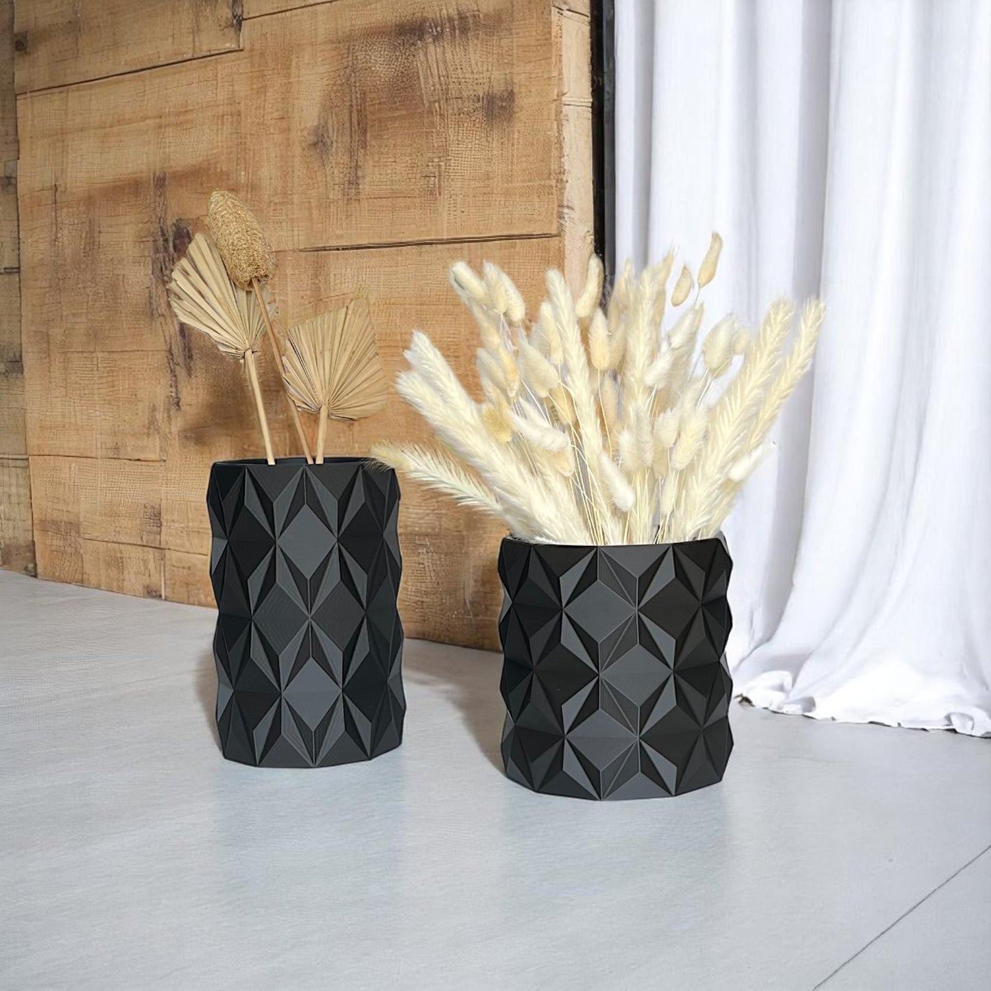 Vase Lilou, Design géométrique