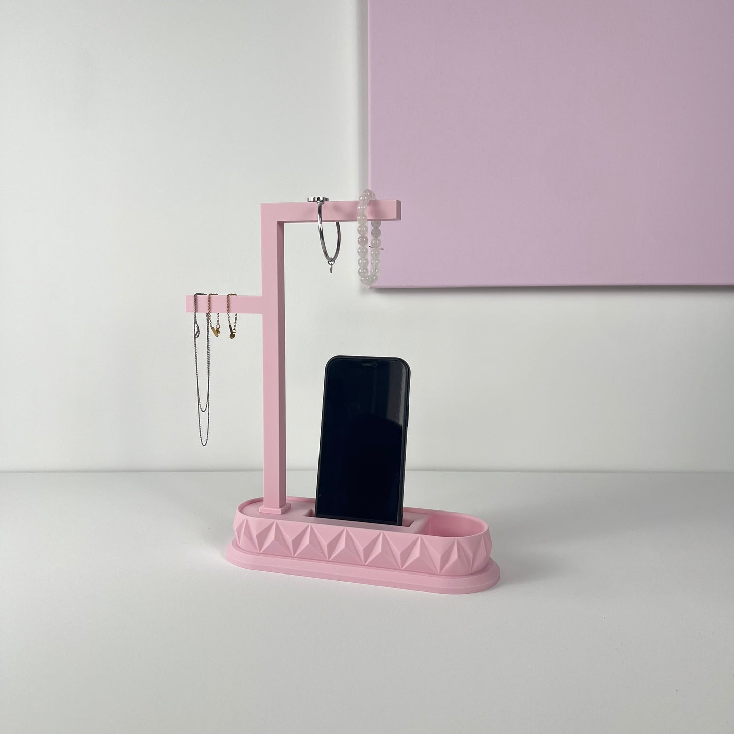Perchoir Bijoux & Support Téléphone "Lilou"