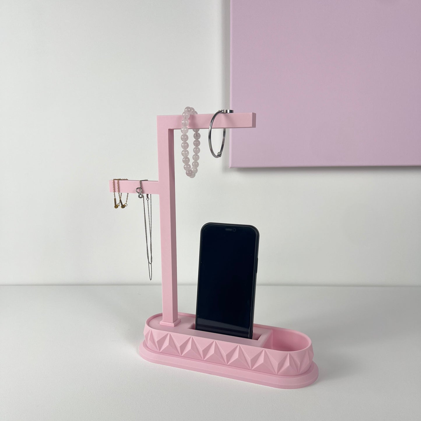 Perchoir Bijoux & Support Téléphone "Lilou"