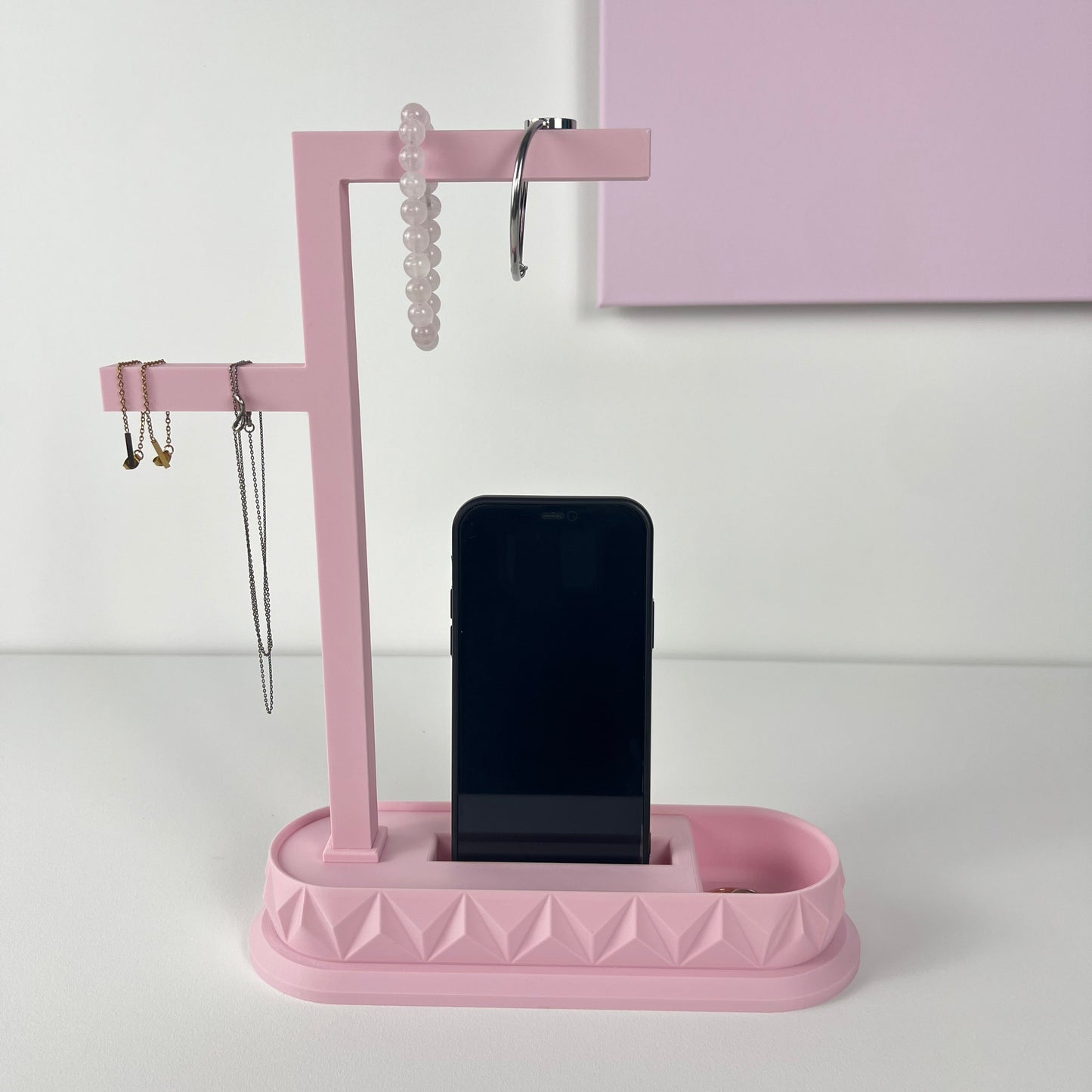 Perchoir Bijoux & Support Téléphone "Lilou"