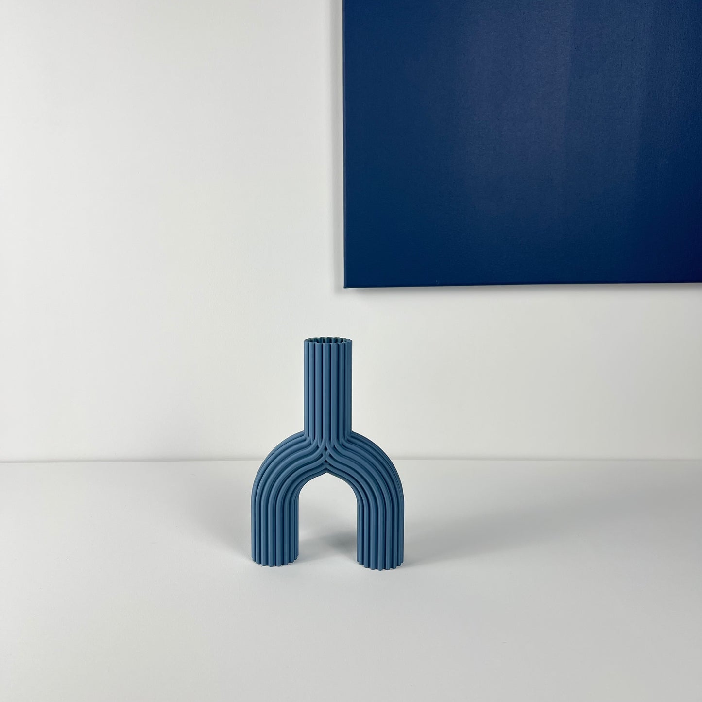 Vase pont "rétro", Design vintage et sculptural