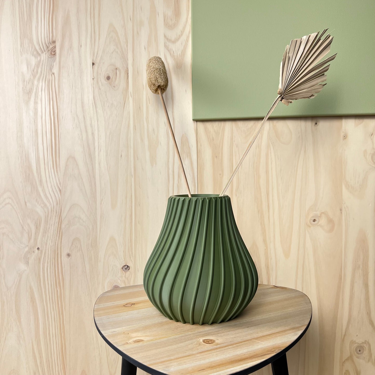 Vase "Houdini", Design sculptural et hypnotique