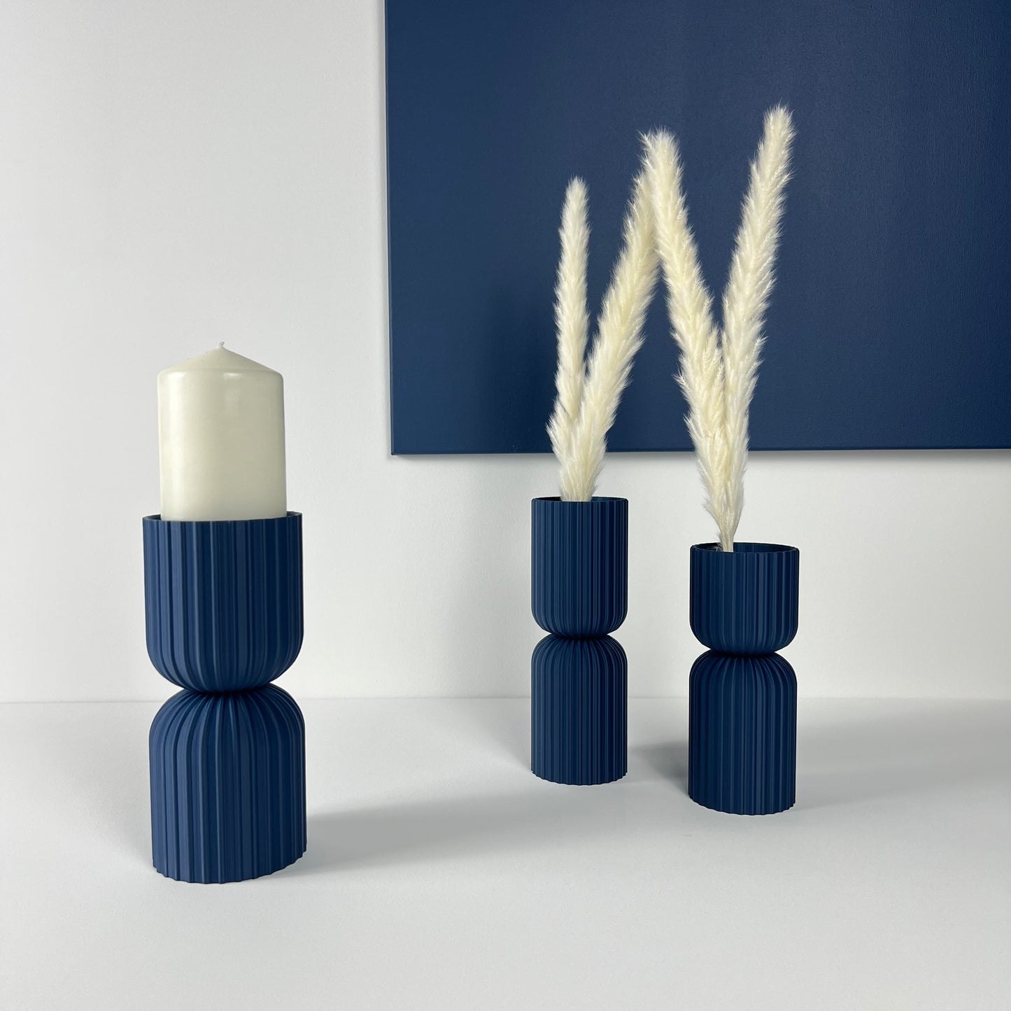 Duo vase "Rétro", Design vintage et moderne
