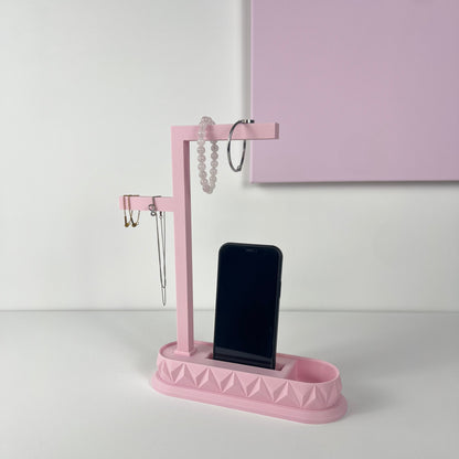 Perchoir Bijoux & Support Téléphone "Lilou"
