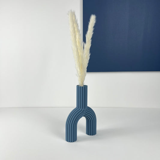 Vase pont "rétro", Design vintage et sculptural