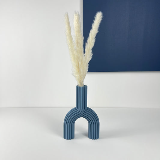 Vase pont "rétro", Design vintage et sculptural