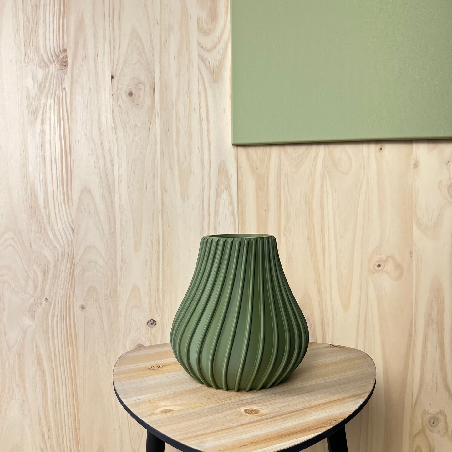 Vase "Houdini", Design sculptural et hypnotique