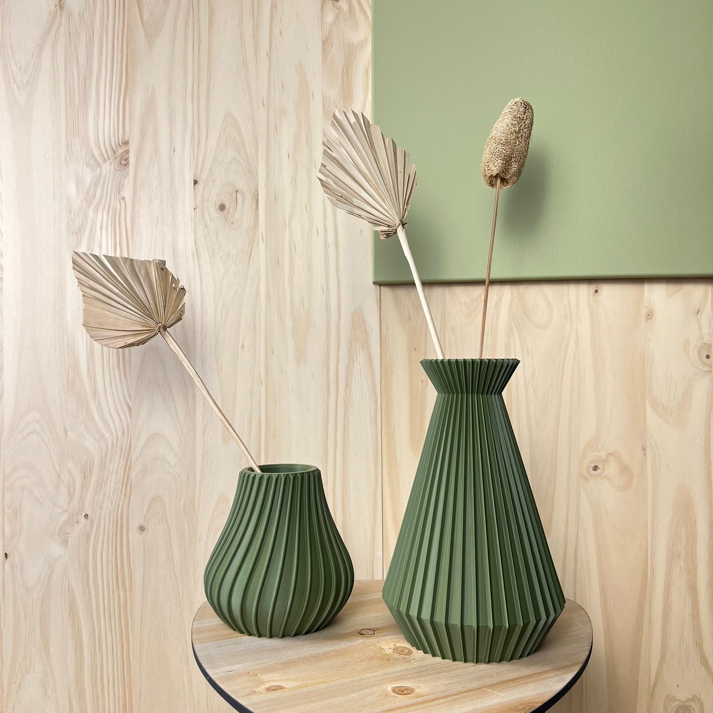 Vase "Roger", Design sculptural et saisissant
