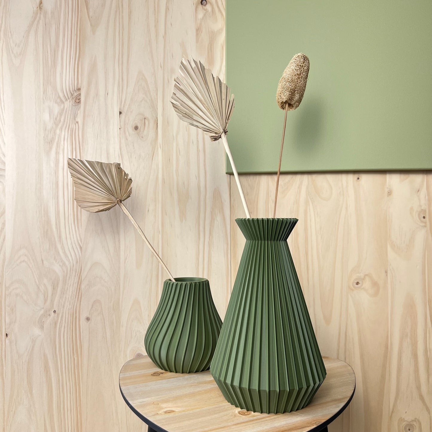 Vase "Roger", Design sculptural et saisissant
