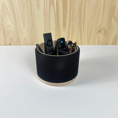 Organisateur/Pot de rangement en bois Français