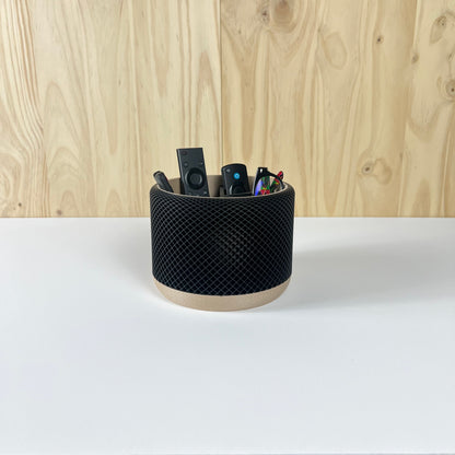 Organisateur/Pot de rangement en bois Français