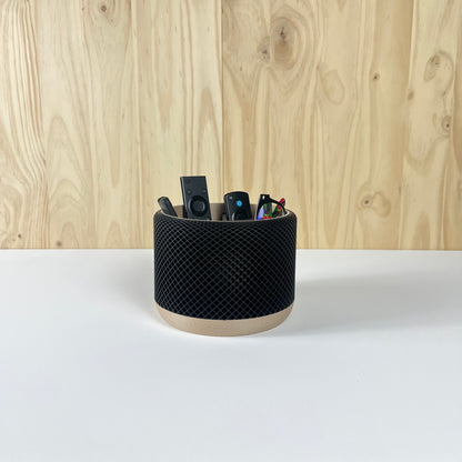 Organisateur/Pot de rangement en bois Français