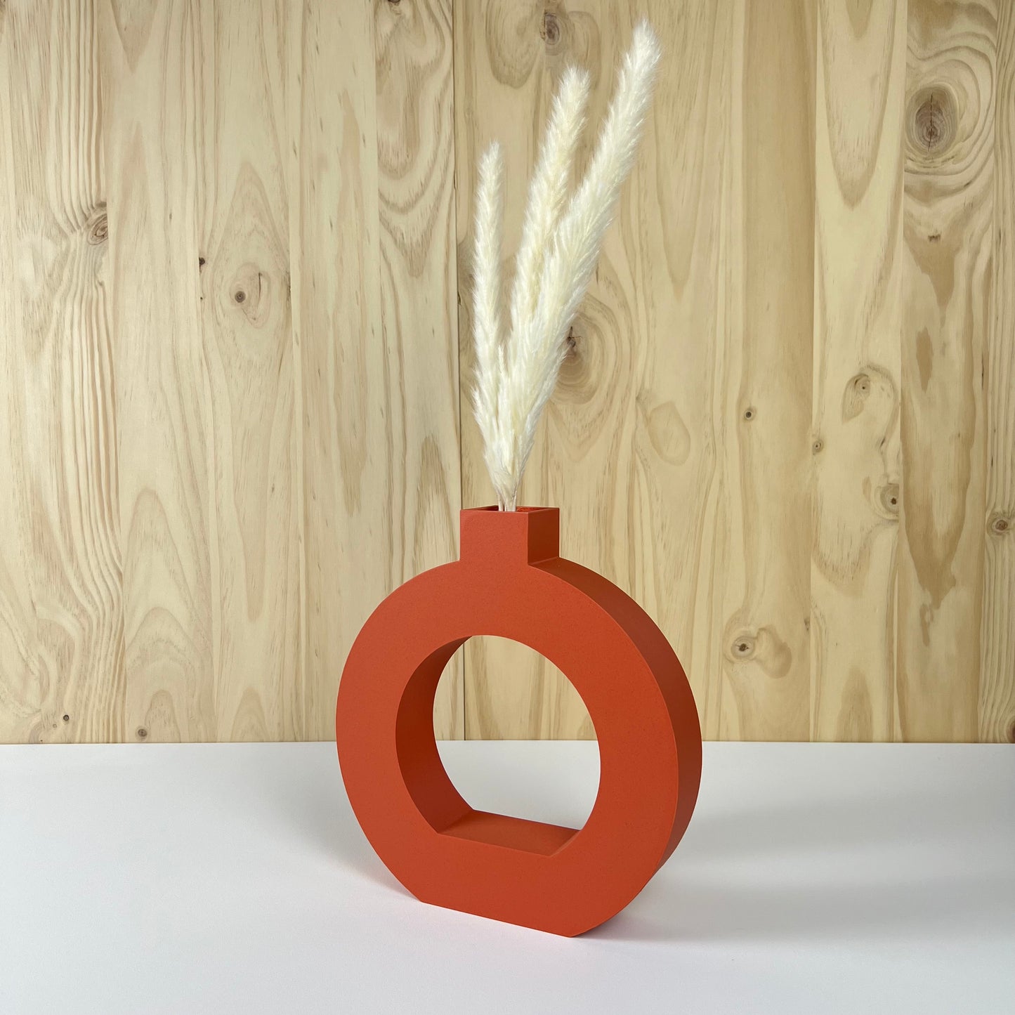 Vase "Printemps", Design rond et coloré