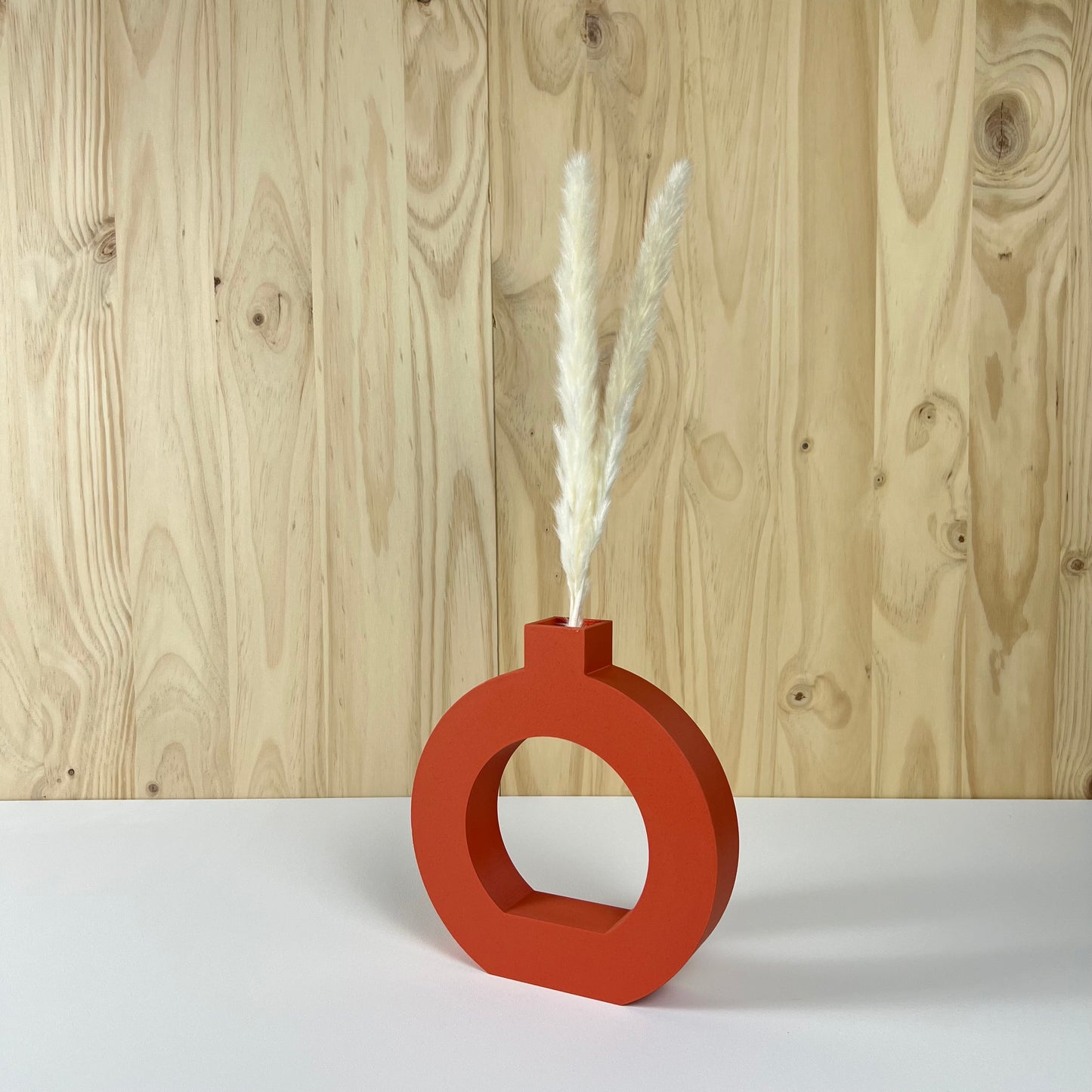 Vase "Printemps", Design rond et coloré