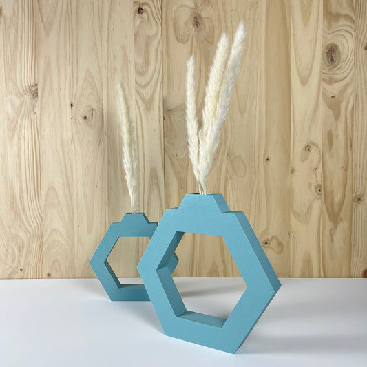 Vase "Polygone", Design polygonal et contemporain