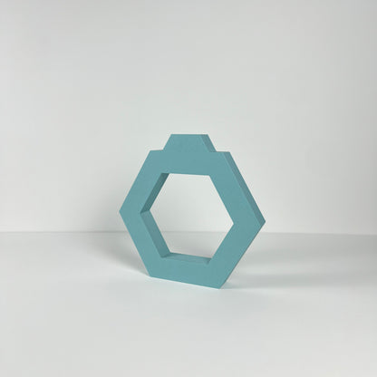 Vase "Polygone", Design polygonal et contemporain