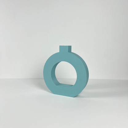 Vase "Printemps", Design rond et coloré