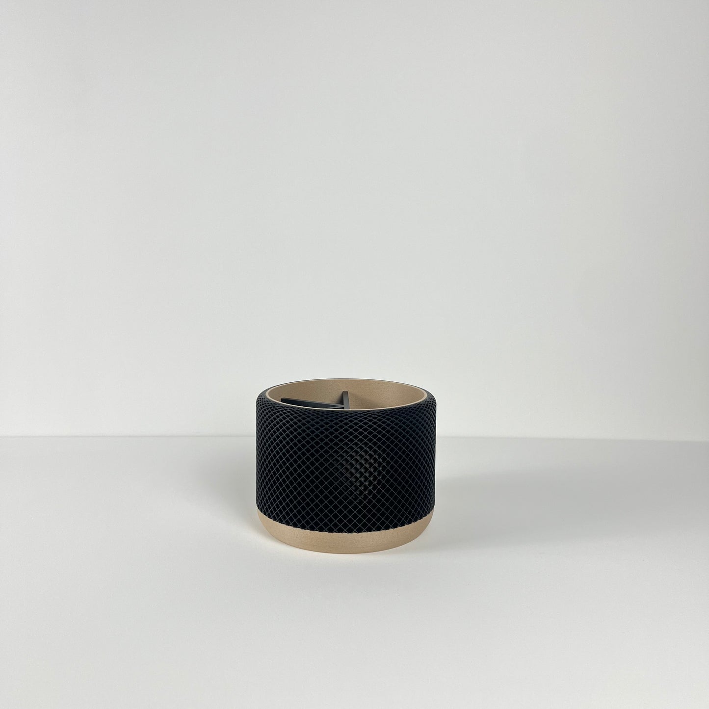 Organisateur/Pot de rangement en bois Français
