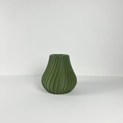 Vase "Houdini", Design sculptural et hypnotique